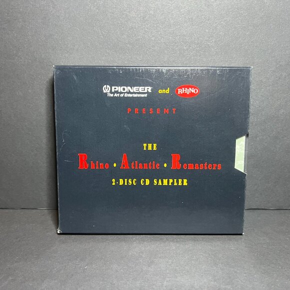 Rhino Atlantic Remasters 1992 2 Disc CD Promo Sampler Pack w/ Cardboard Sleeve - Picture 7 of 9